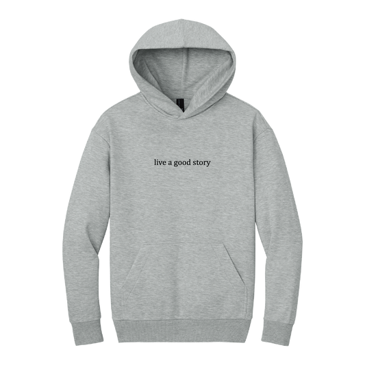 Heavyweight "live a good story" sweatshirt